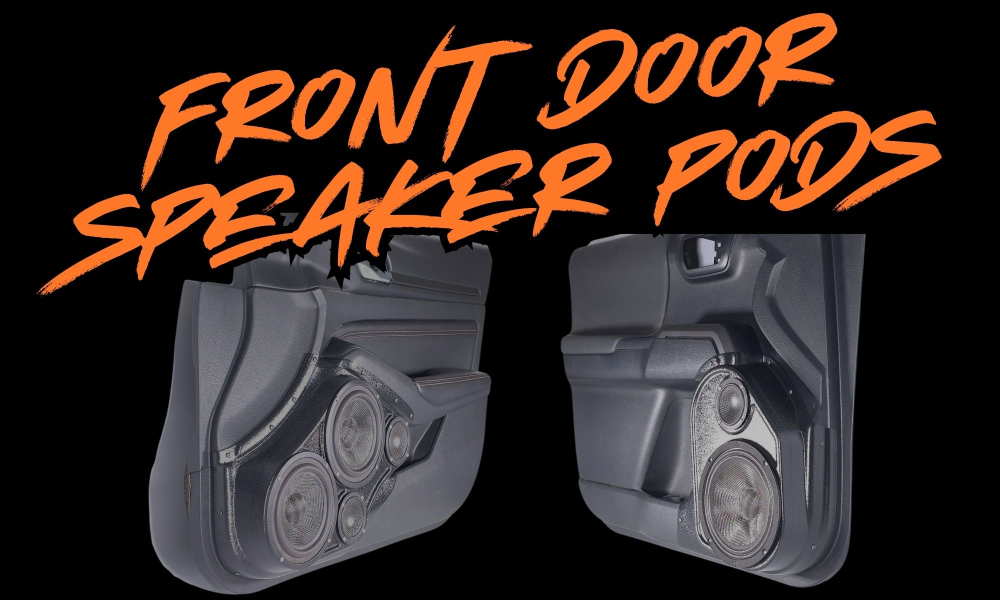 Front Door Speaker Pods Cat