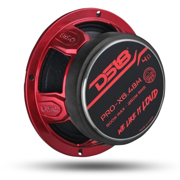 Single 6.5" DS18 PRO-X6.4BM Mid-Range Loudspeaker with Bullet 250 Watts 4-Ohm (PRO-X6.4BM) - Image 3