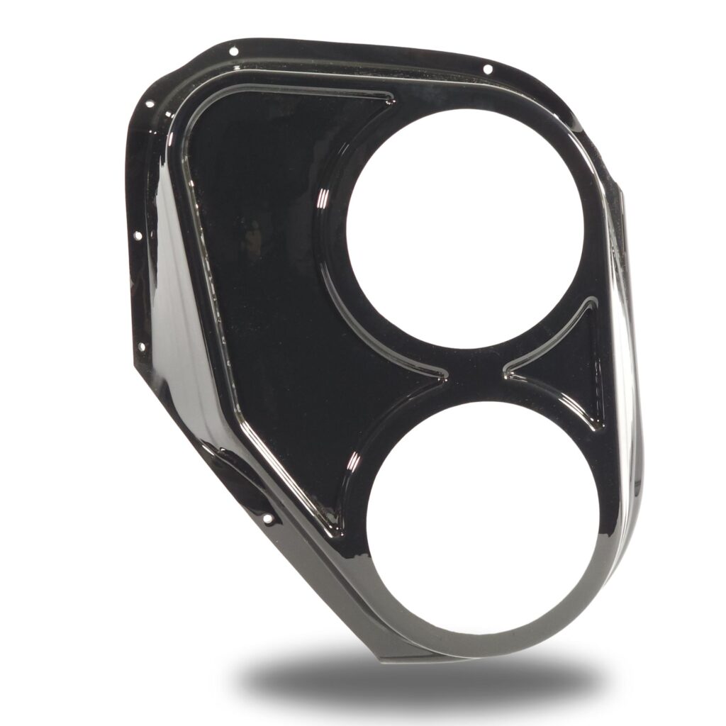 Front Door Custom Speaker Pods for the 2014-2021 Toyota Tundra to hold Dual 6.5 in speakers for car audio installation upgrade