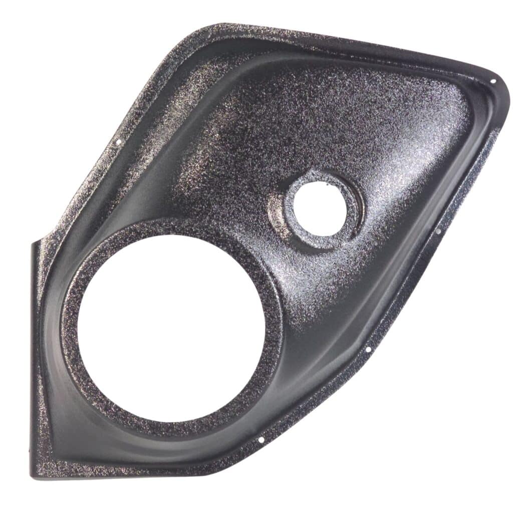 Front Door Custom Speaker Pods for the 1999-2007 Ford Excursion F-250F-350 to hold 6.5 in and 2.0 in speakers for car audio installation upgrade