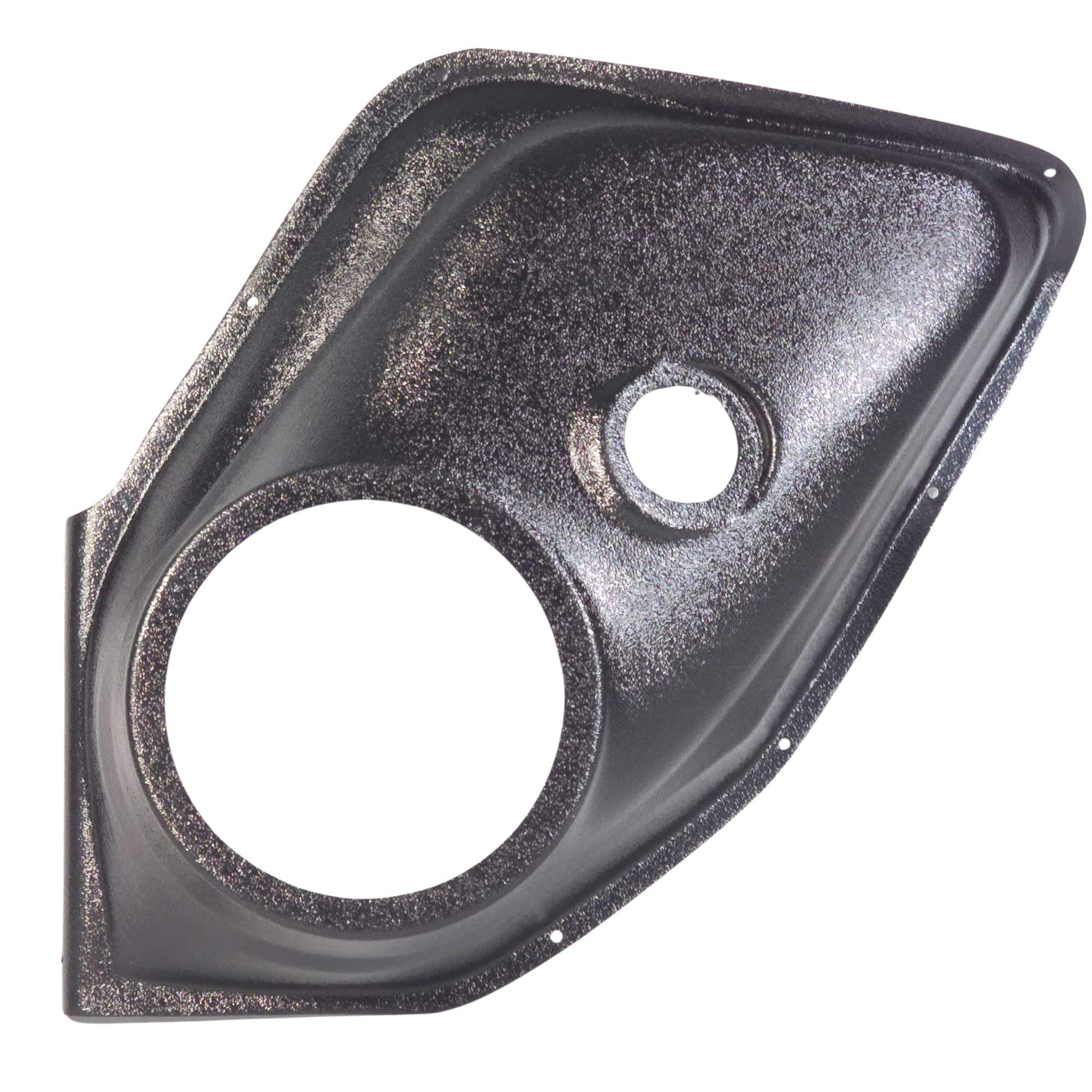 Front Door 6.5 in and 2.0 in Speaker Pods for 1999-2007 Ford Excursion F-250F-350 Front Door Custom Speaker Pods for the 1999-2007 Ford Excursion F-250F-350 to hold 6.5 in and 2.0 in speakers for car audio installation upgrade