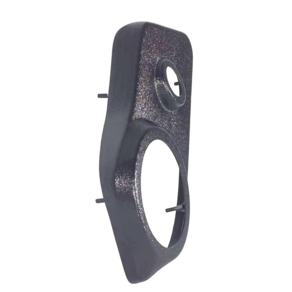 Front Door Custom Speaker Pods for the 2000-2006 Cadillac Escalade Chevrolet Avalanche Silverado Tahoe Suburban GMC Sierra Yukon to hold 6.5 in and 2.0 in speakers for car audio installation upgrade