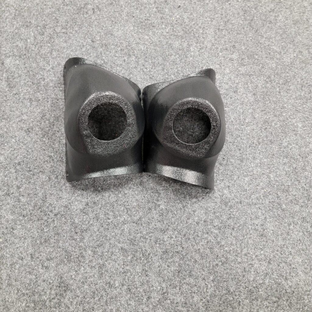 A-Pillar Custom Speaker Pods for the 1998-2000 Dodge Dakota Durango to hold 2.0 in speakers for car audio installation upgrade