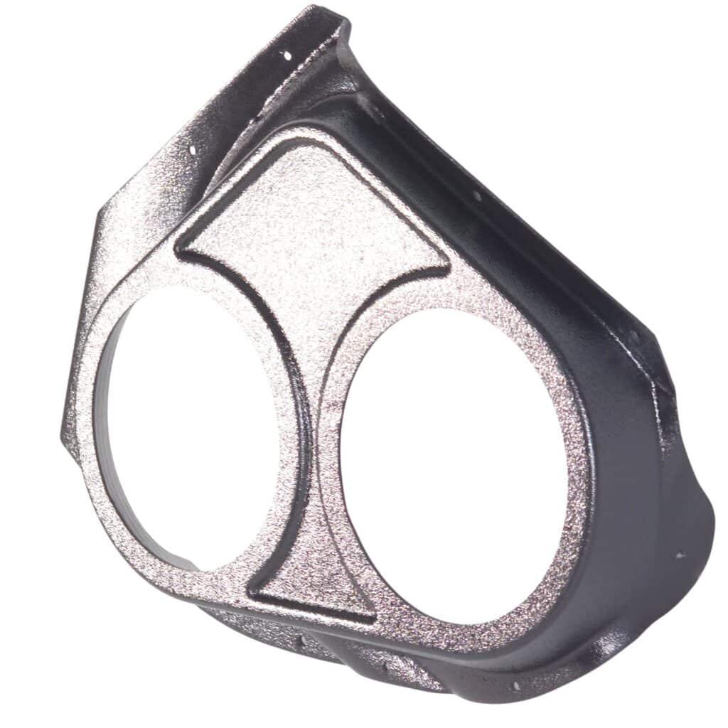 Front Door Custom Speaker Pods for the 2002-2005 Dodge Ram to hold Dual 6.5 in speakers for car audio installation upgrade