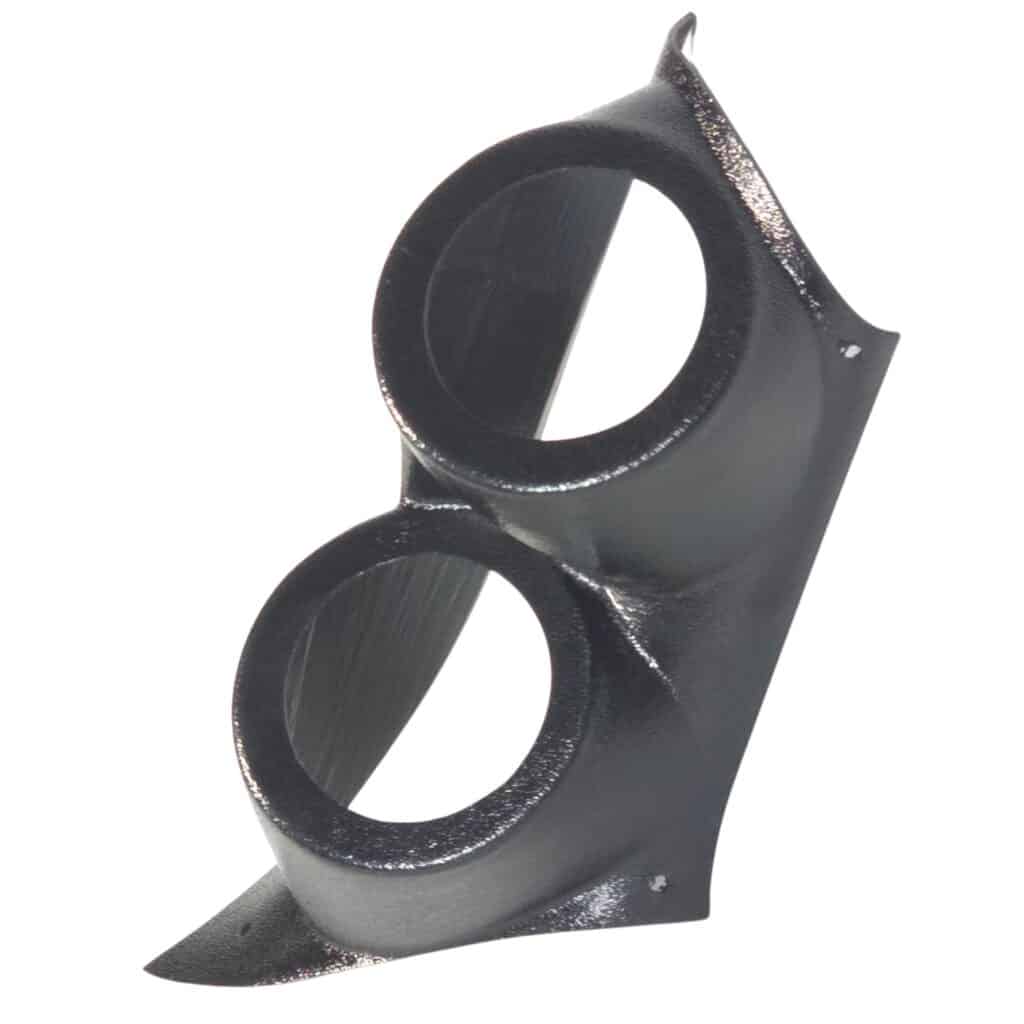 A-Pillar Custom Speaker Pods for the 2016-2025 Chevrolet Malibu to hold Dual 3.5 in speakers for car audio installation upgrade