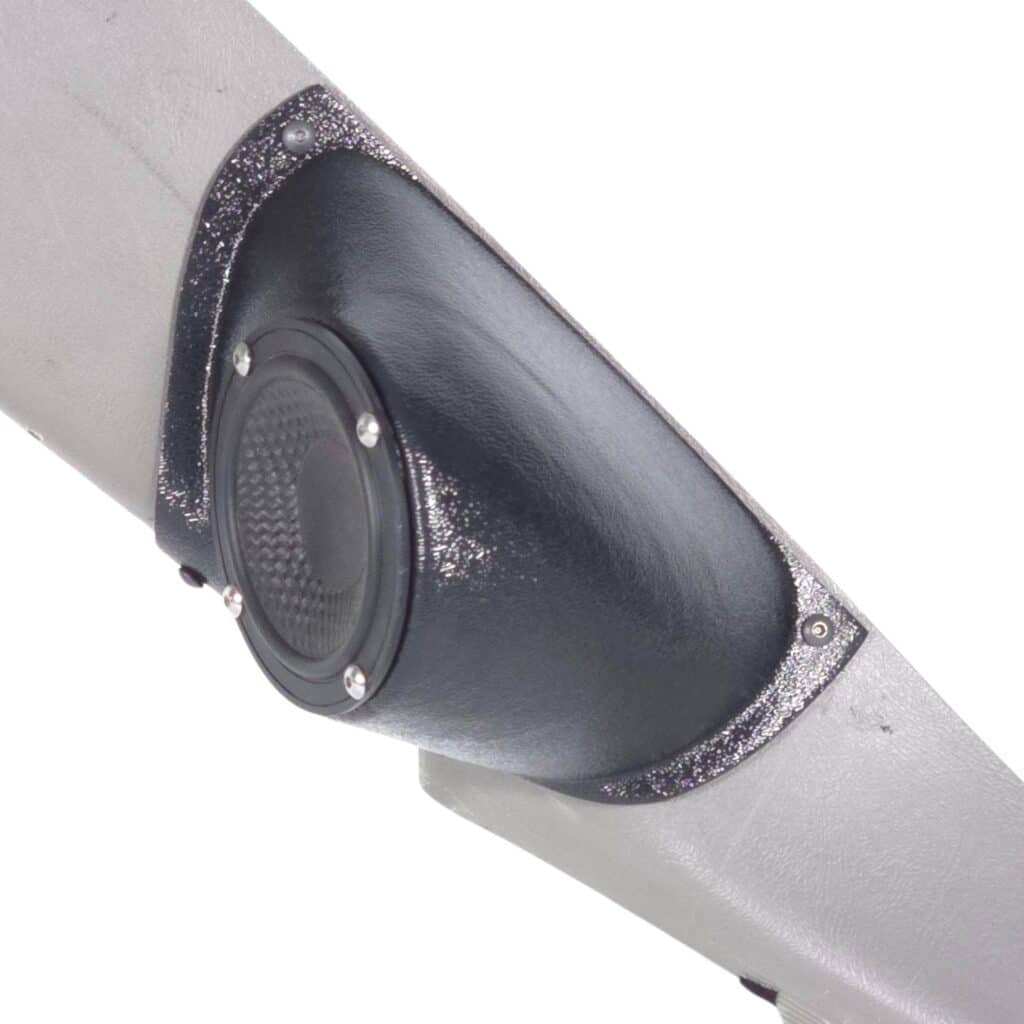 A-Pillar Custom Speaker Pods for the 2000-2006 Cadillac Escalade Chevrolet Avalanche Silverado Tahoe Suburban GMC Sierra Yukon to hold 3.5 in speakers for car audio installation upgrade