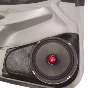 Single 8 inch Speaker Pods compatible with the Front Door of a 2005-2015 Toyota Tacoma