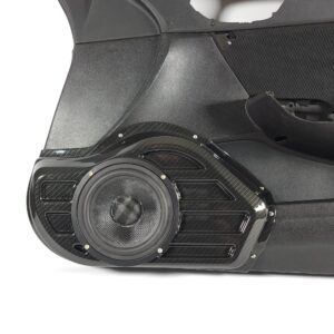 Single 6.50 in Speaker Pods compatible with the Front Door of a 06-11 Honda Civic 2 Door