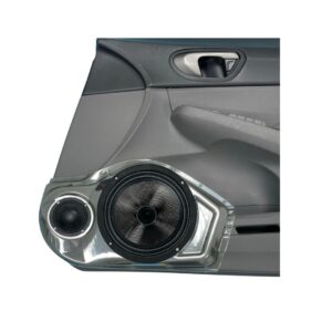 Single 8.00 in and Single 3.50 in Speaker Pods compatible with the Front Door of a 2006-2011 Honda Civic sedan