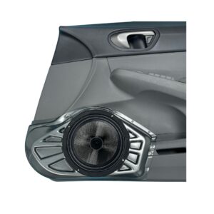 Single 8 inch custom speaker pod compatible with the front doors of the 2006-2011 Honda Civic sedan