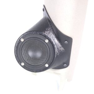 A-Pillar Custom Speaker Pods for the 2006-2007 Hummer H3 to hold 3.5 in  speakers for car audio installation upgrade
