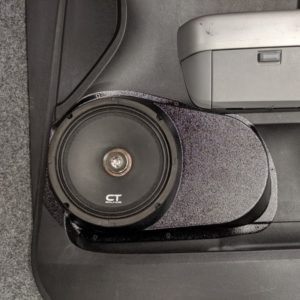 Single 8" speaker pod made custom for the front doors of the 07-13 Toyota Tundra