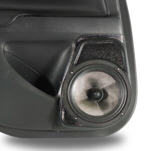 Single 8" Speaker Pods compatible with the Rear Door of a 2013-2018 Nissan Altima