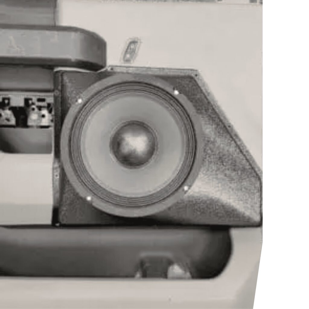 Front Door Custom Speaker Pods for the 2015-2020 Ford F-150 F-250F-350 to hold 8.0 in speakers for car audio installation upgrade