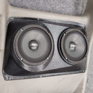 Dual 6.5" Speaker Pods for 00-06 GM FULLSIZE Truck Extended Cab