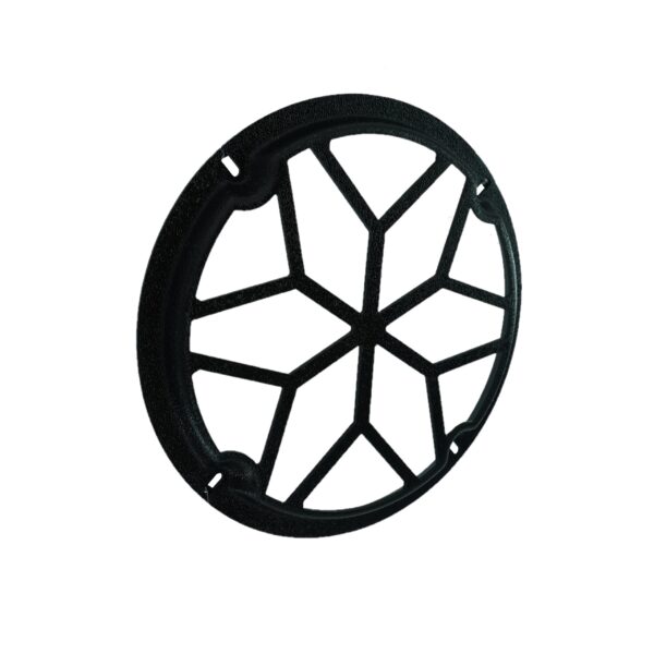 universal speaker grille for 8 inch speaker snowflake design