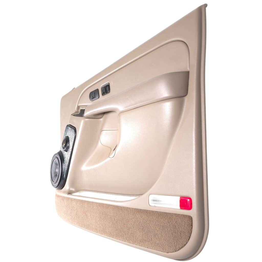 Front Door Custom Speaker Pods for the 2000-2006 Cadillac Escalade Chevrolet Avalanche Silverado Tahoe Suburban GMC Sierra Yukon to hold 6.5 in and 2.0 in speakers for car audio installation upgrade