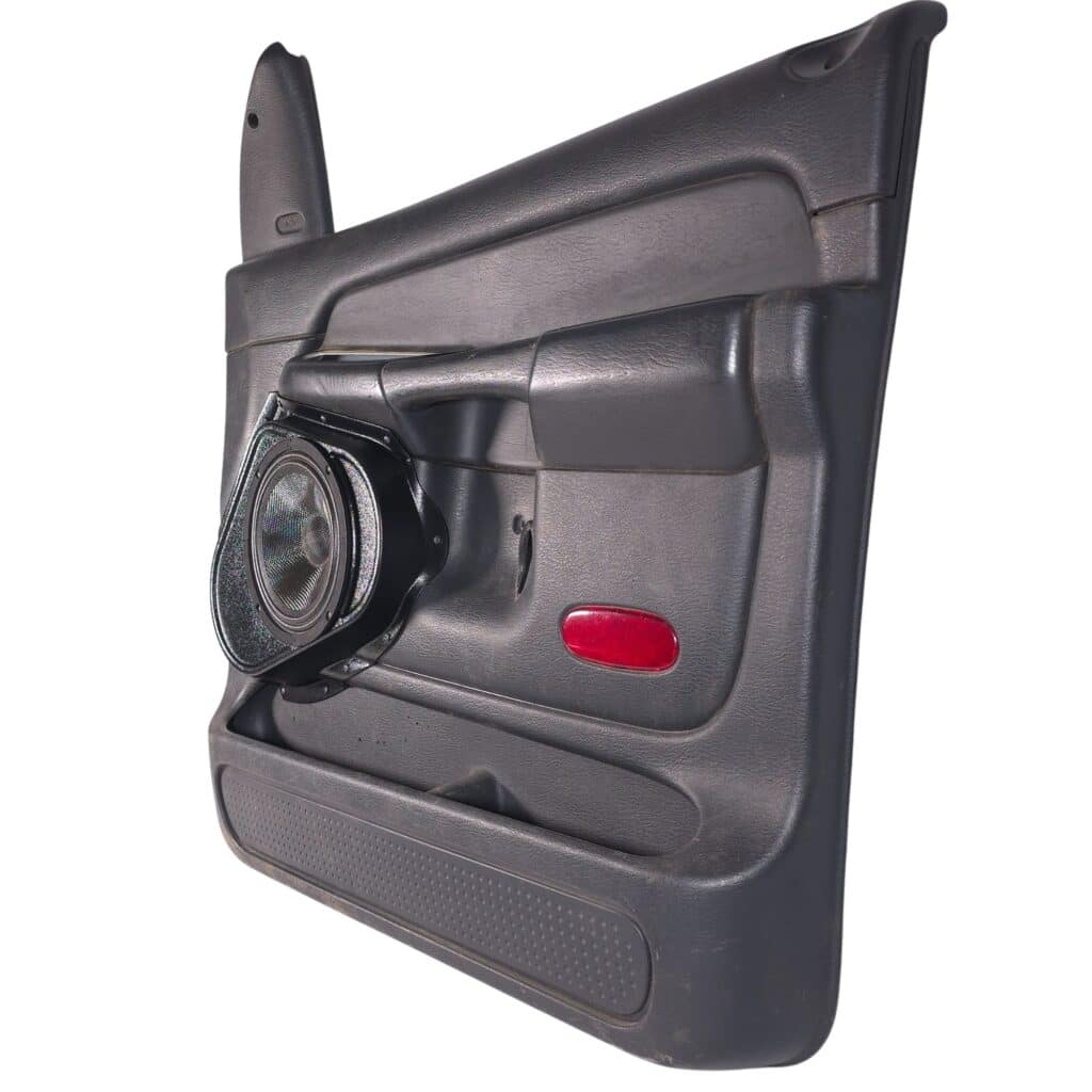 Front Door Custom Speaker Pods for the 2002-2005 Dodge Ram to hold 8.0 in speakers for car audio installation upgrade