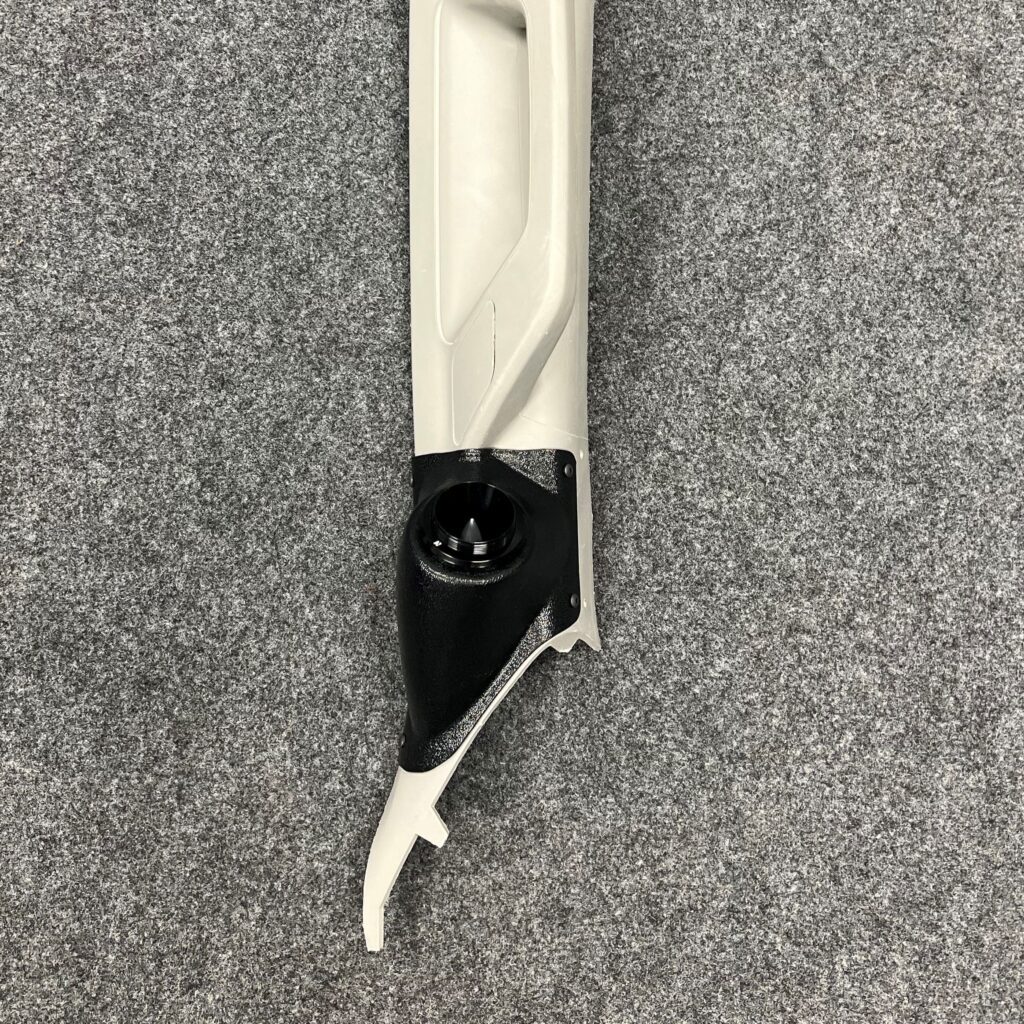 A-Pillar Custom Speaker Pods for the 2014-2018 Chevrolet Silverado GMC Sierra to hold 2.0 in speakers for car audio installation upgrade