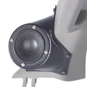 A-Pillar Custom Speaker Pods for the 2015-2020 Ford F-150 F-250F-350 to hold 3.5 in  speakers for car audio installation upgrade