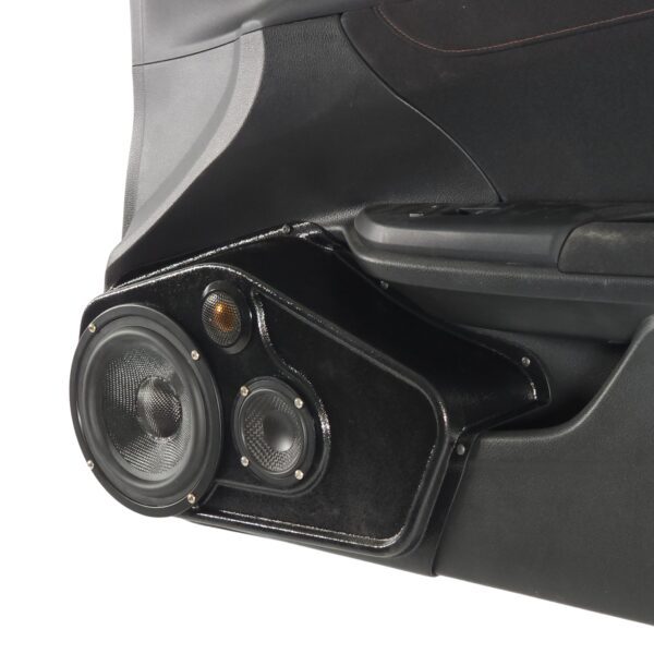 custom speaker pods honda civic 3-way front door speaker pod for car stereo installation upgrades