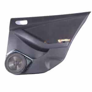 Rear Door Custom Speaker Pods for the 2007-2012 Nissan Altima to hold 8.0 in  speakers for car audio installation upgrade