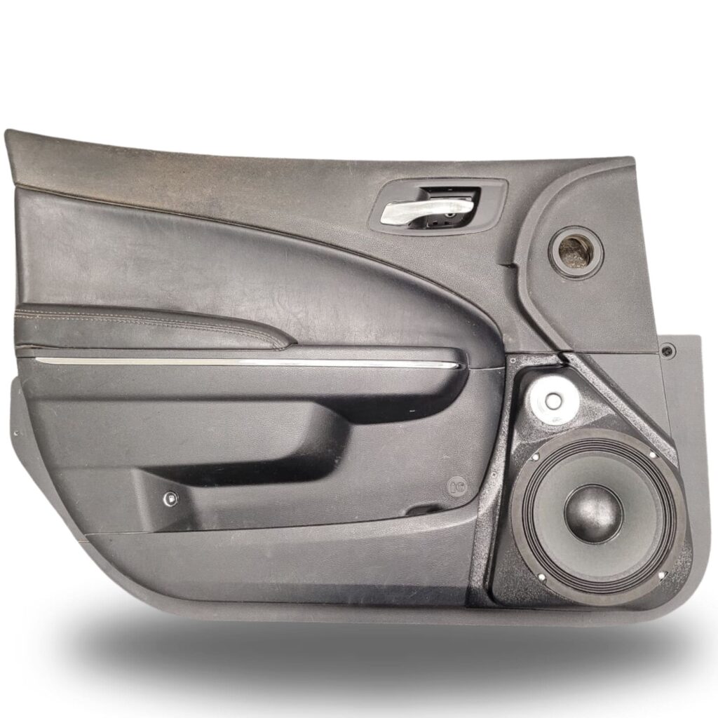 Front Door Custom Speaker Pods for the 2011-2023 Chrysler 300C Dodge Charger to hold 8.0 in and 2.0 in  speakers for car audio installation upgrade
