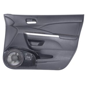 Front Door Custom Speaker Pods for the 2012-2016 Honda CRV to hold 8.0 in and 3.5 in  speakers for car audio installation upgrade