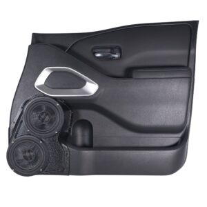 Front Door Custom Speaker Pods for the 2022-2025 Nissan Frontier to hold Dual 6.5 in  speakers for car audio installation upgrade