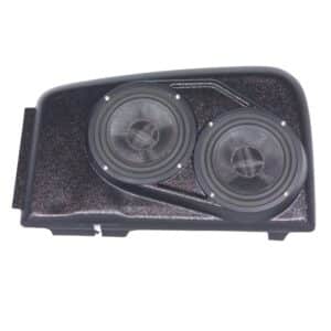 Rear Deck Custom Speaker Pods for the 1992-1996 Chevrolet Caprice Impala to hold Dual 6.5 in  speakers for car audio installation upgrade