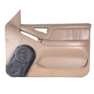Front Door Custom Speaker Pods for the 1994-1997 Chevrolet Blazer S-10 to hold Dual 6.5 in  speakers for car audio installation upgrade