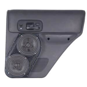 Rear Door Custom Speaker Pods for the 1997-2001 Jeep Cherokee to hold Dual 6.5 in  speakers for car audio installation upgrade