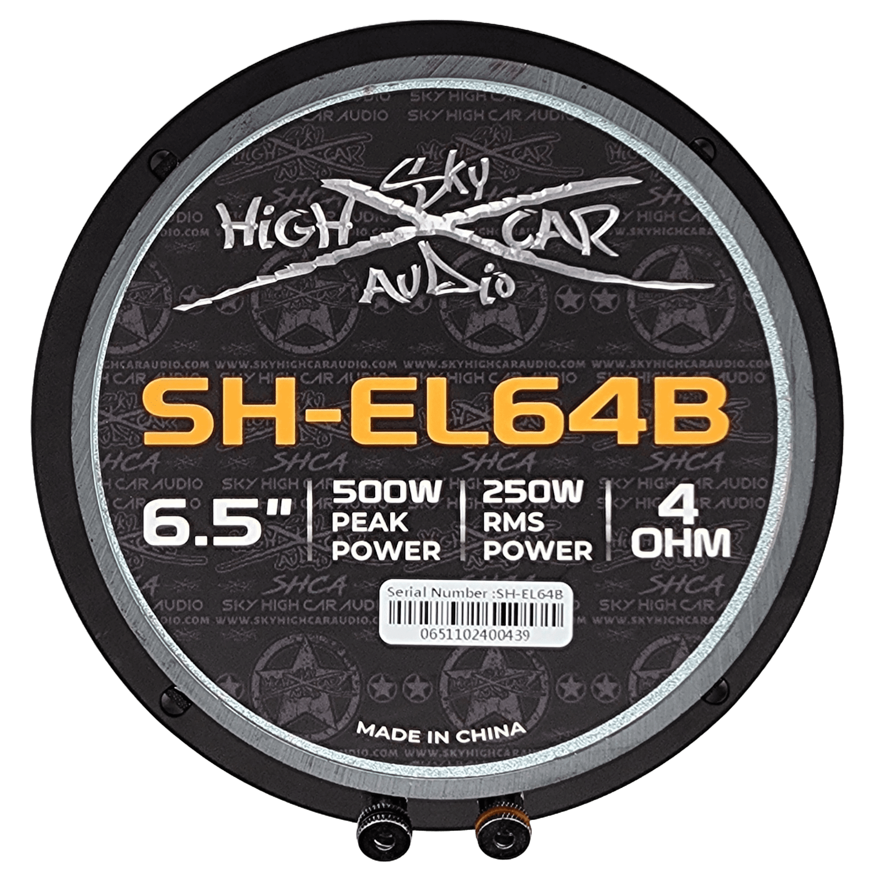 SHCA SH-EL64B 6.5" Midrange Speaker - 500 Watts 4 ohm - Image 2