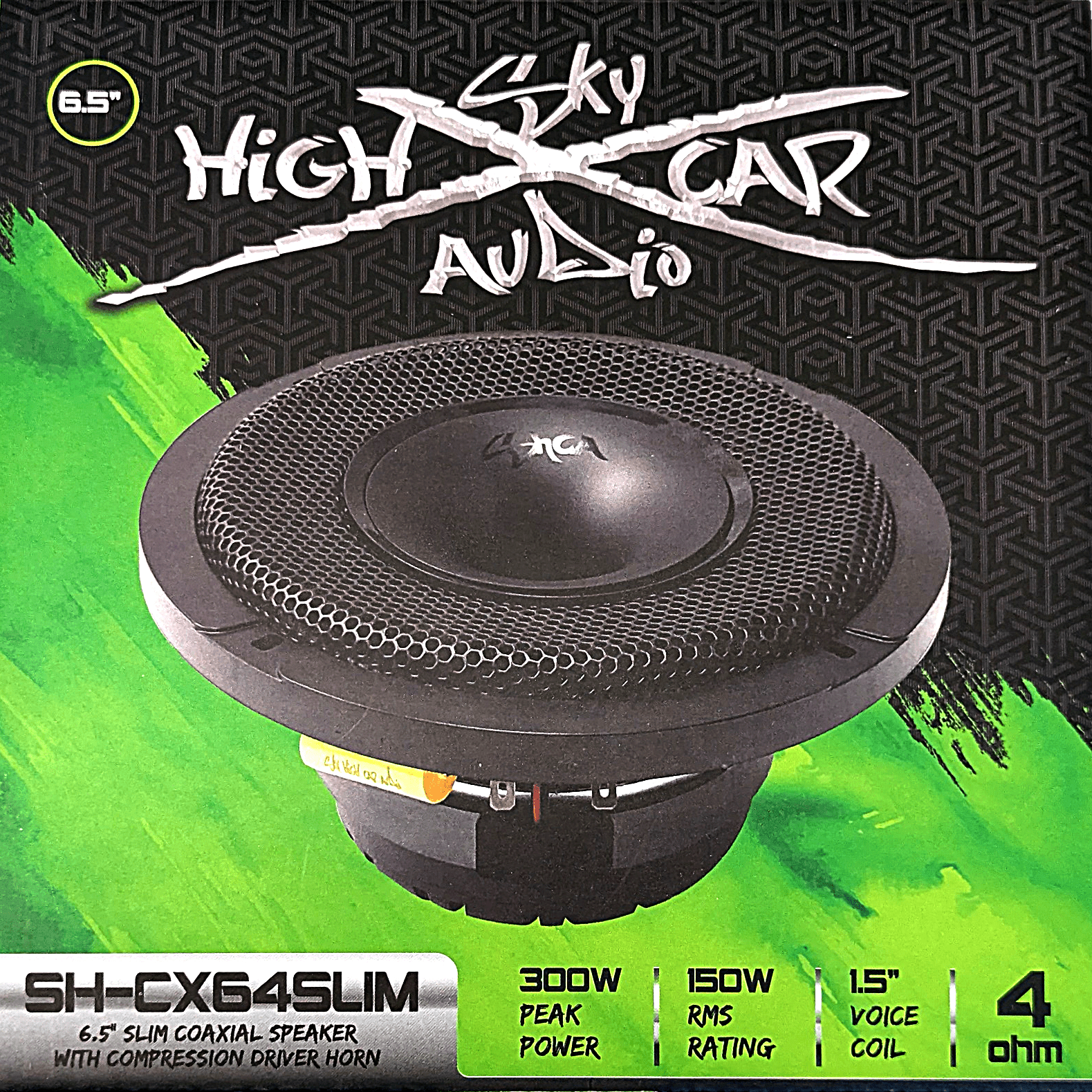 Sky High Car Audio SH-CX64SLIM 6.5