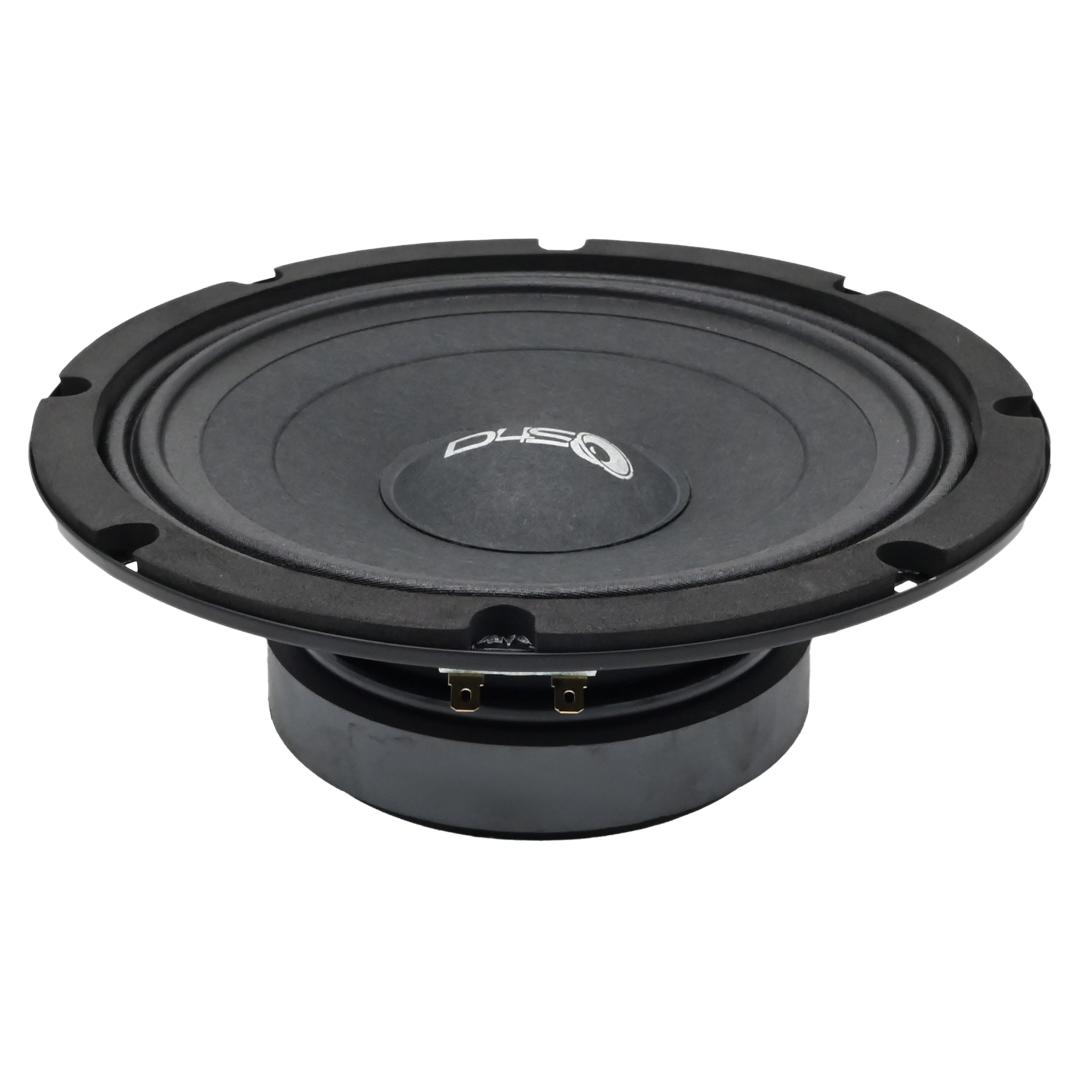 Down4sound D4S-SF808 - 8" Shallow Mount Midrange Speaker - 110W RMS, 8 Ohm High-Performance Audio Driver