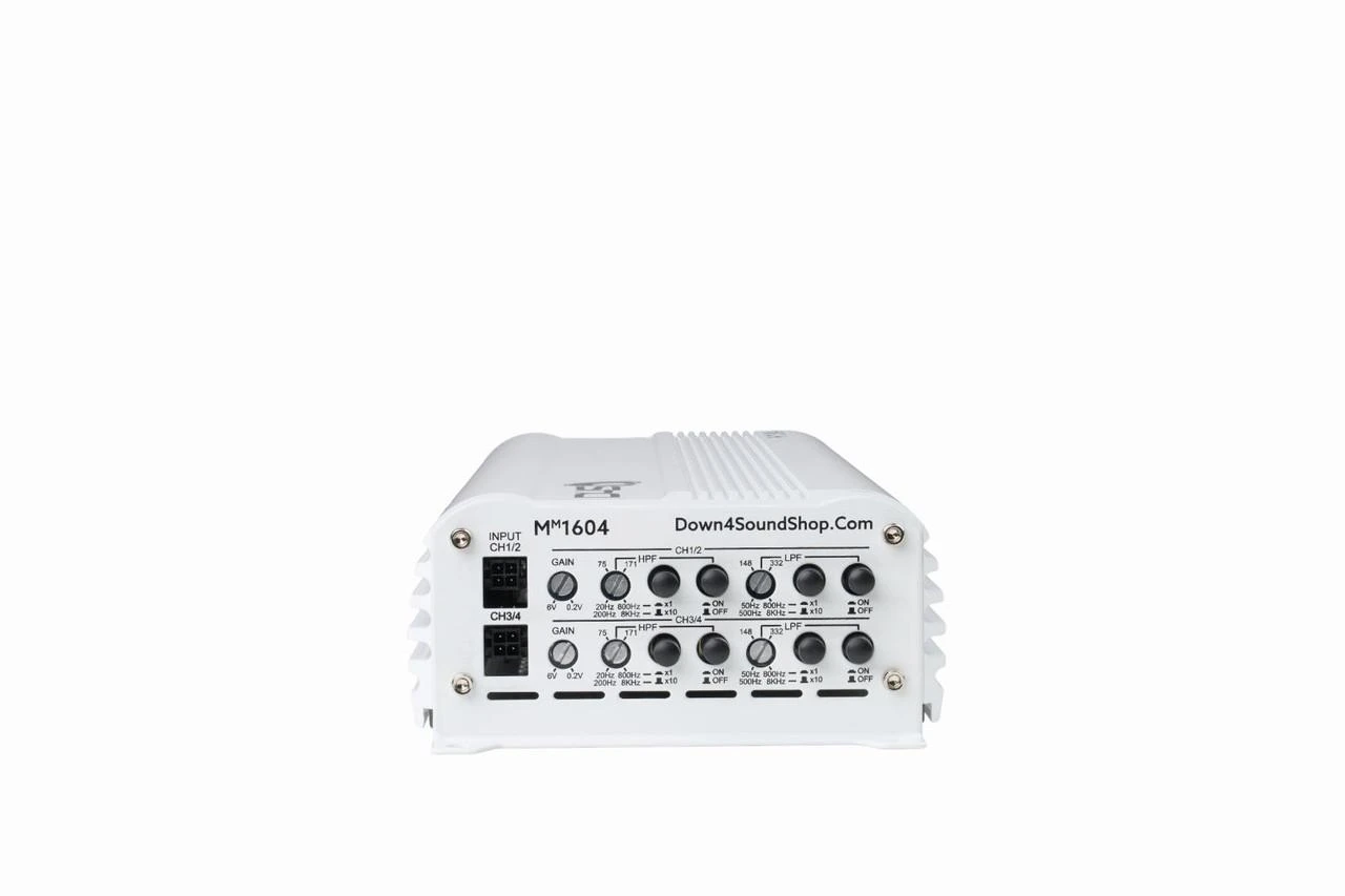 DOWN4SOUND MM1604 (MINI MAXX) - Various Colors | 600W RMS MINI 4CH