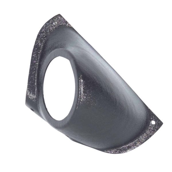 A-Pillar Custom Speaker Pods for the 2000-2006 Cadillac Escalade Chevrolet Avalanche Silverado Tahoe Suburban GMC Sierra Yukon to hold 3.5 in speakers for car audio installation upgrade