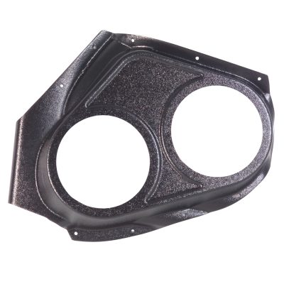 Front Door Custom Speaker Pods for the 2002-2005 Dodge Ram to hold Dual 6.5 in speakers for car audio installation upgrade