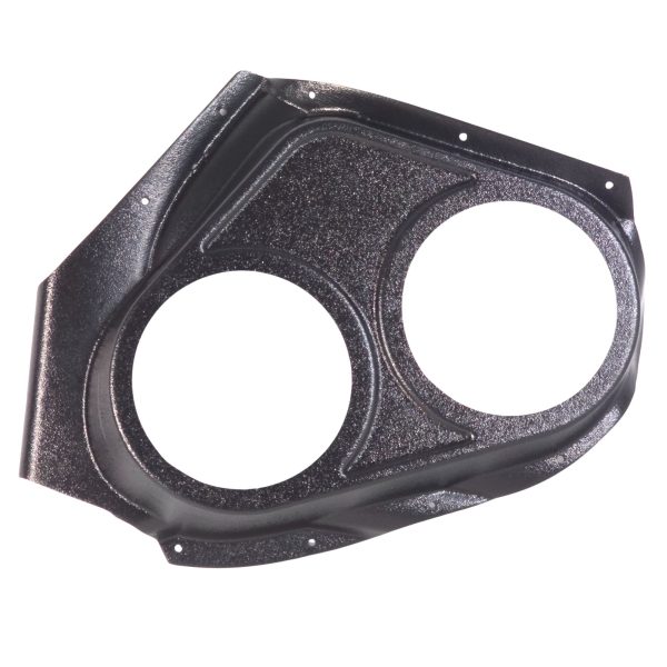 Front Door Custom Speaker Pods for the 2002-2005 Dodge Ram to hold Dual 6.5 in speakers for car audio installation upgrade