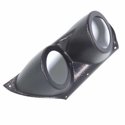 A-Pillar Custom Speaker Pods for the 2007-2009 Cadillac Escalade Chevrolet Avalanche Tahoe Silverado Suburban GMC Yukon Sierra to hold Dual 3.5 in speakers for car audio installation upgrade