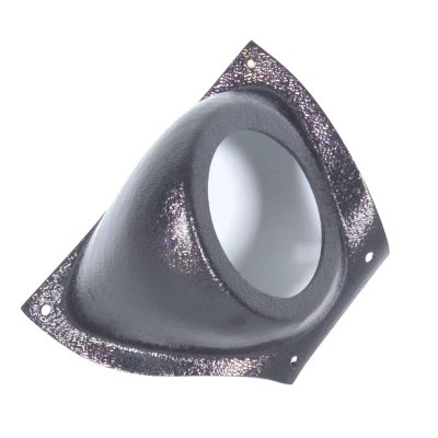 A-Pillar Custom Speaker Pods for the 2007-2009 Cadillac Escalade Chevrolet Avalanche Tahoe Silverado Suburban GMC Yukon Sierra to hold 3.5 in speakers for car audio installation upgrade
