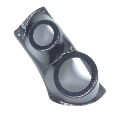 A-Pillar Custom Speaker Pods for the 2021-2023 Ford Bronco to hold 3.5 in speakers for car audio installation upgrade
