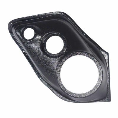 Front Door Custom Speaker Pods for the 1999-2007 Ford Excursion F-250F-350 to hold 6.5 in and 3.5 in and 2.0 in speakers for car audio installation upgrade