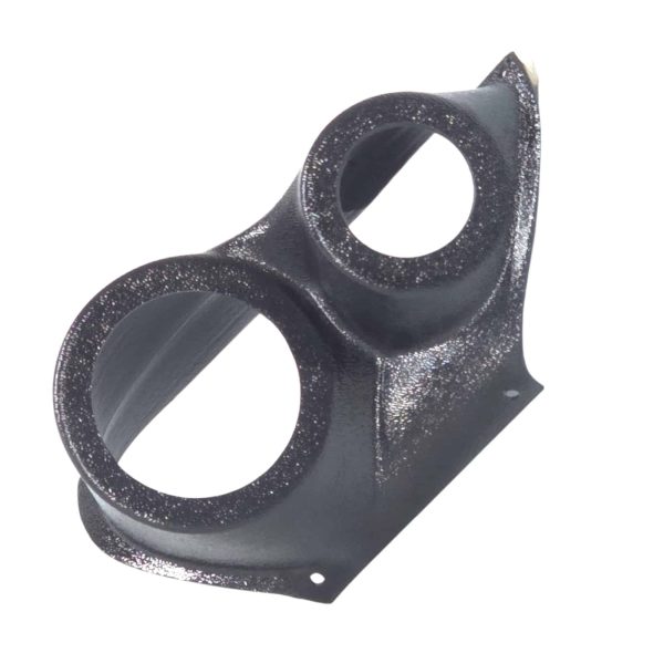 A-Pillar Custom Speaker Pods for the 2007-2009 Cadillac Escalade Chevrolet Avalanche Tahoe Silverado Suburban GMC Yukon Sierra to hold 3.5 in and 2.0 in speakers for car audio installation upgrade