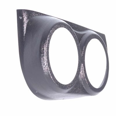Front Door Custom Speaker Pods for the 1995-1999 Cadillac Escalade Chevrolet Silverado Suburban Tahoe GMC Sierra Yukon to hold Dual 6.5 in speakers for car audio installation upgrade