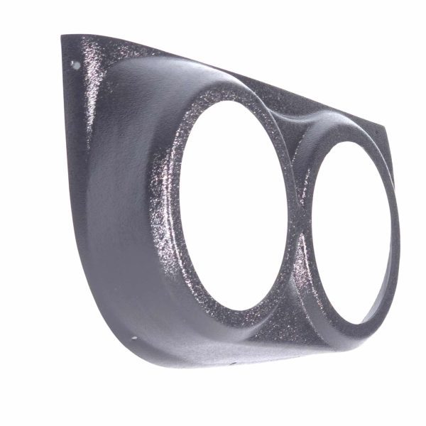 Front Door Custom Speaker Pods for the 1995-1999 Cadillac Escalade Chevrolet Silverado Suburban Tahoe GMC Sierra Yukon to hold Dual 6.5 in speakers for car audio installation upgrade
