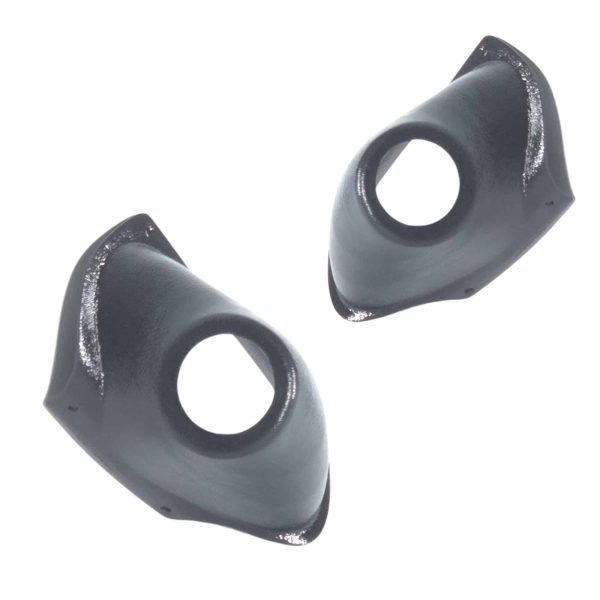 A-Pillar Custom Speaker Pods for the 2000-2006 Cadillac Escalade Chevrolet Avalanche Silverado Tahoe Suburban GMC Sierra Yukon to hold 2.0 in speakers for car audio installation upgrade