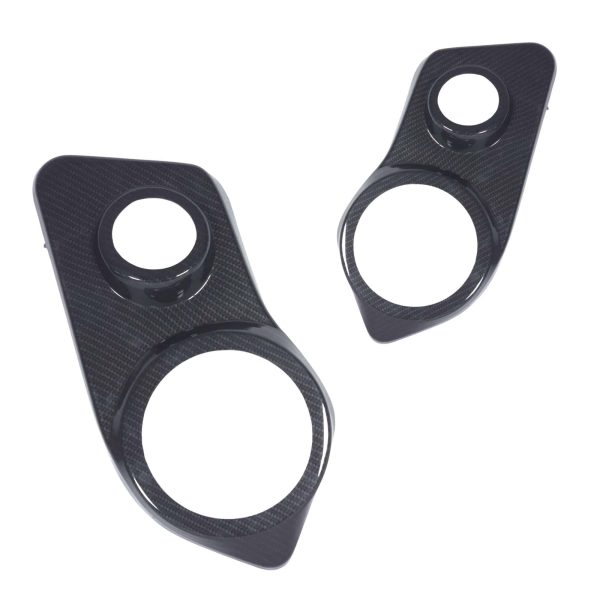 Front Door Custom Speaker Pods for the 2000-2006 Cadillac Escalade Chevrolet Avalanche Silverado Tahoe Suburban GMC Sierra Yukon to hold 6.5 in and 3.5 in speakers for car audio installation upgrade
