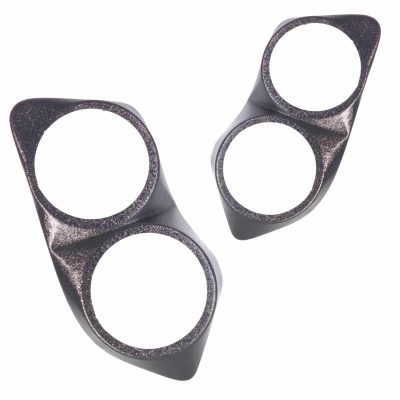 Front Door Custom Speaker Pods for the 2000-2006 Cadillac Escalade Chevrolet Avalanche Silverado Tahoe Suburban GMC Sierra Yukon to hold Dual 6.5 in speakers for car audio installation upgrade
