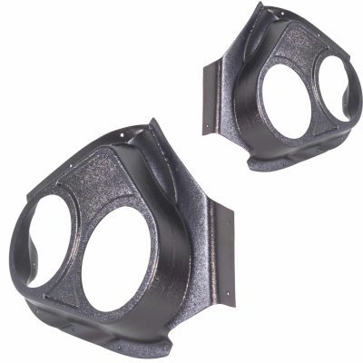 Front Door Custom Speaker Pods for the 2002-2005 Dodge Ram to hold Dual 6.5 in speakers for car audio installation upgrade